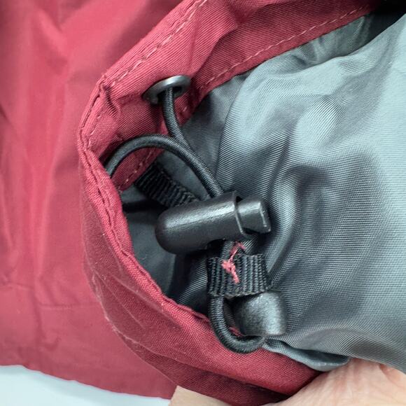 Wantdo Jacket Mens XXL Red Gray Full Zip Removable Hood Outdoor NO LINER - Picture 8 of 12